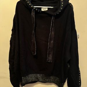 swildens hooded studed sweatshirt Women’s Small